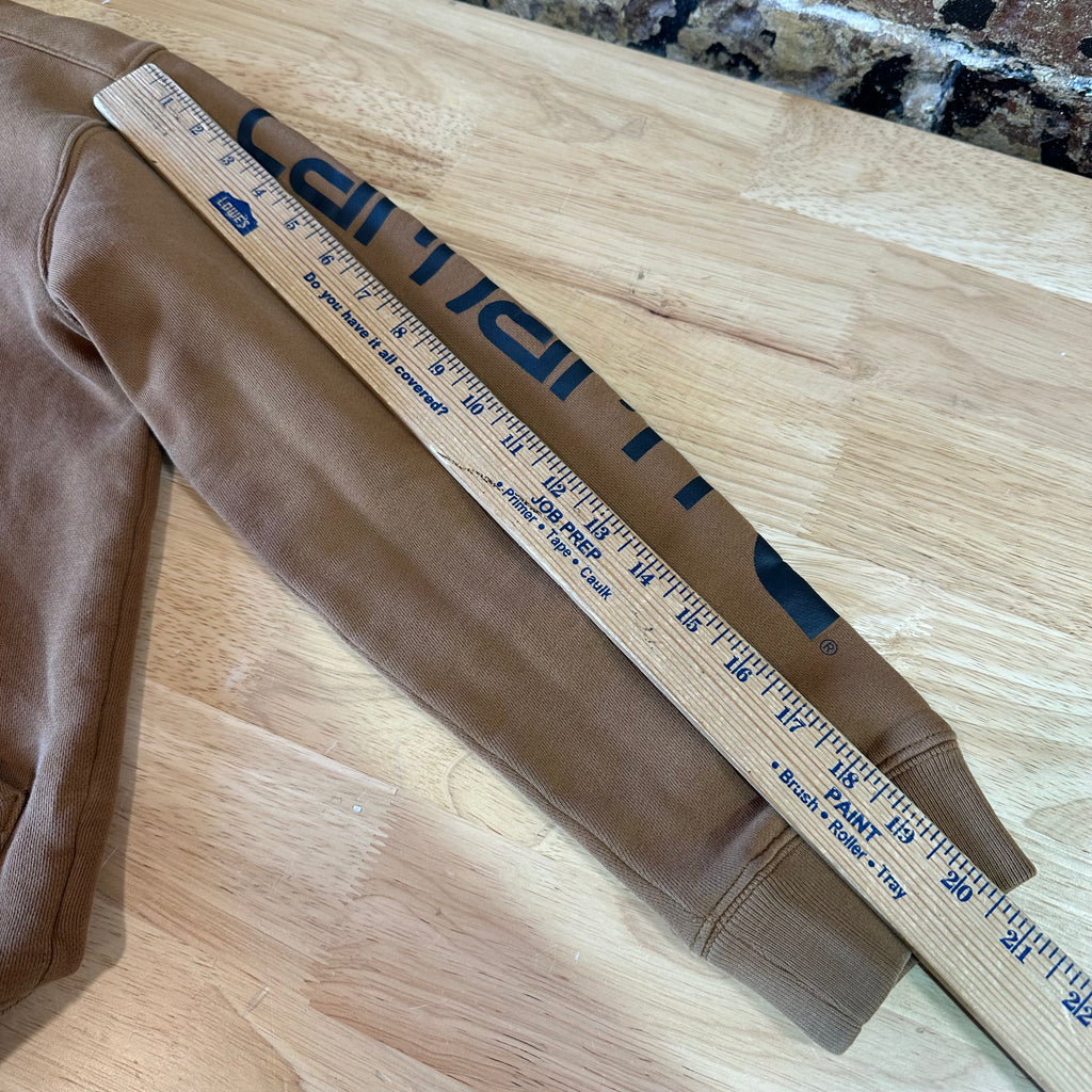 Carhartt Boys Large Brown Hoodie