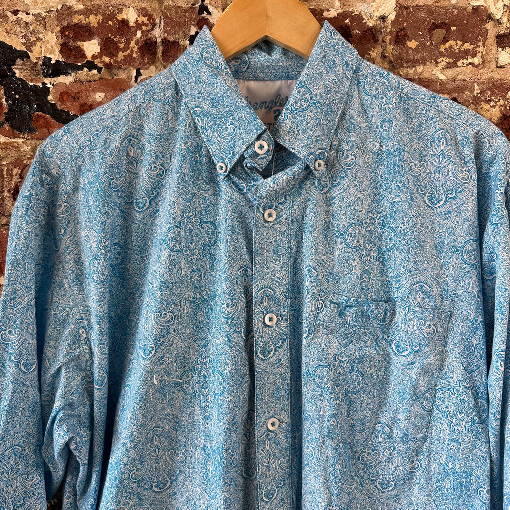 Wrangler Mens XL L/S Button Up