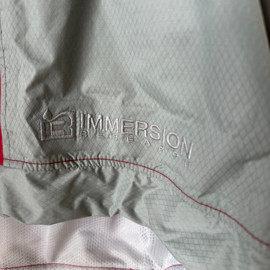 Immersion Research Kayak Splash Jacket Mens XL Red Gray Paddling Anorak