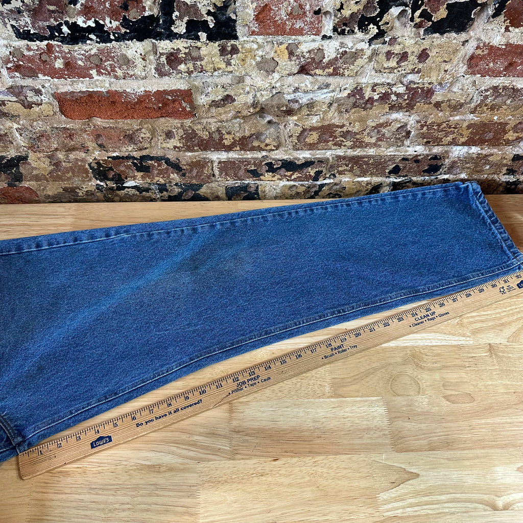 Carhartt Mens 36x34 Blue Jeans