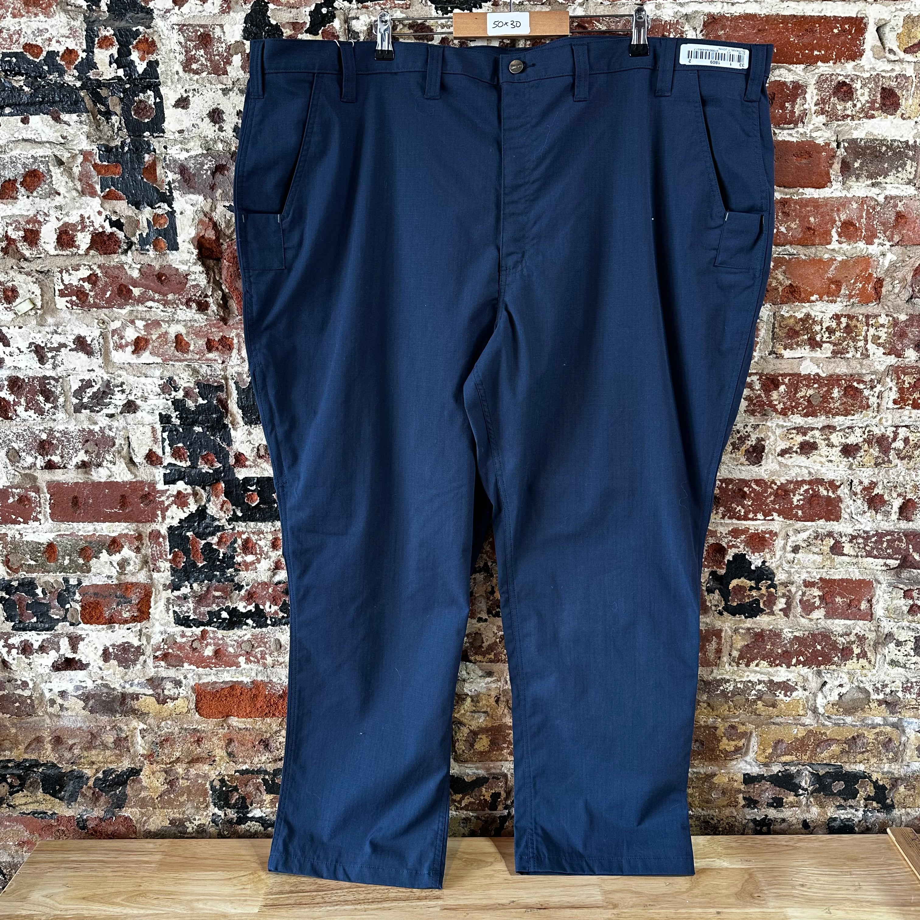 Carhartt 74533-20 Mens 50x30 blue work pants Lightweight EUC