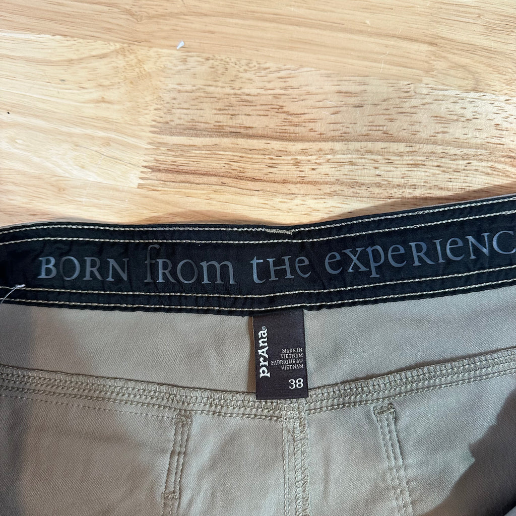 Prana Mens 38x29 Tan Pants