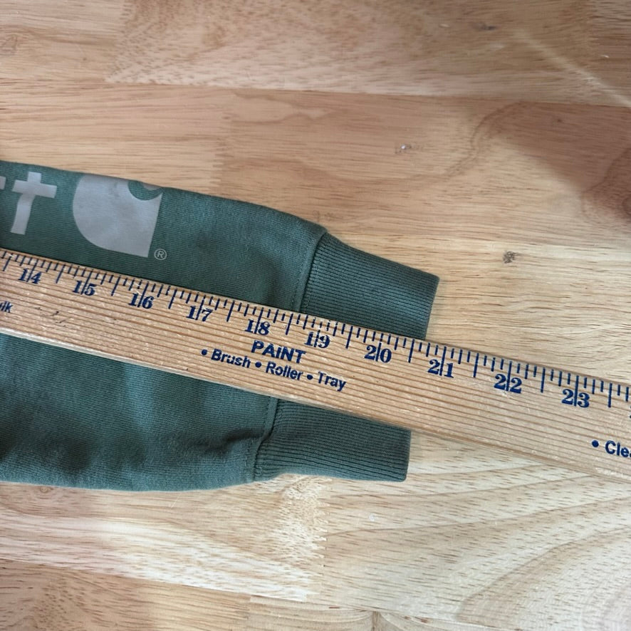 Carhartt Green Hoodie Boys Medium 10-12