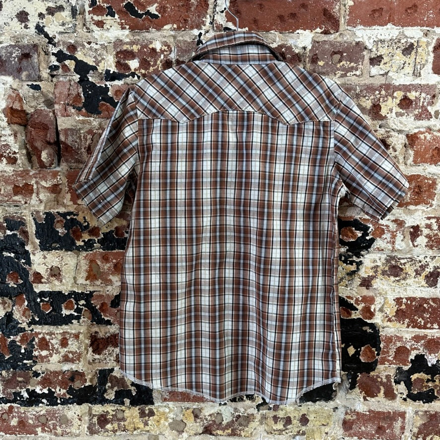 Wrangler S/S Western Shirt Boys Medium