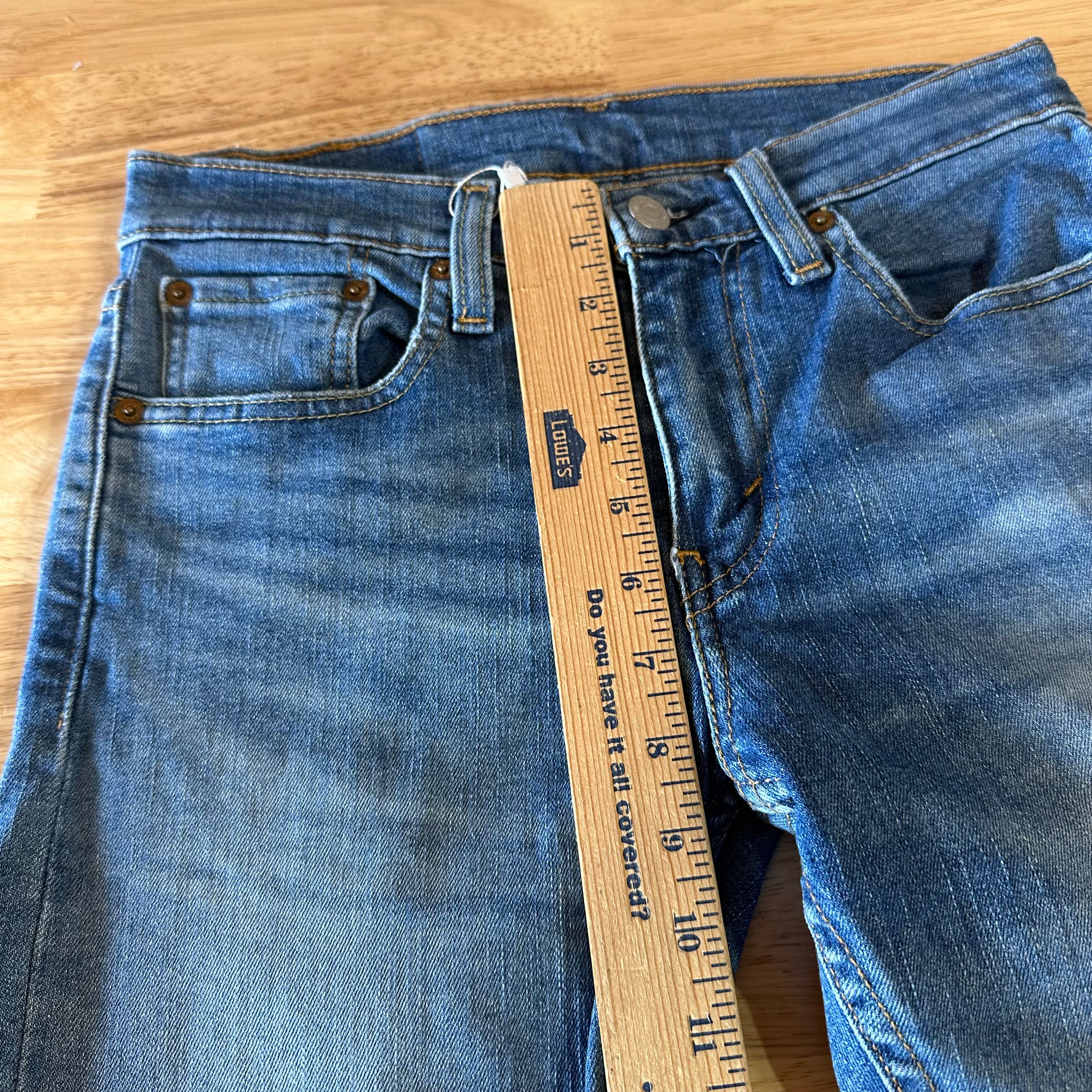 Levi's Skinny Taper Mens 29x30 Blue Jeans