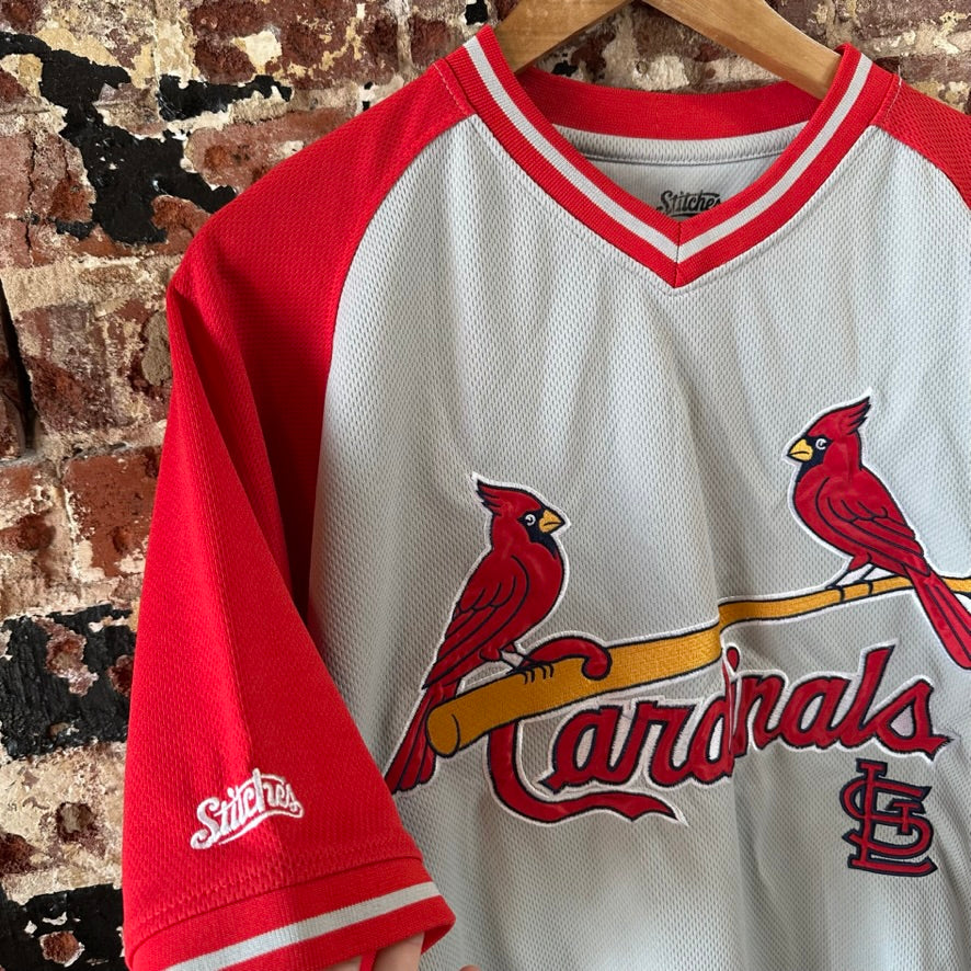 Stitches Cardinals Mens Large Jersey
