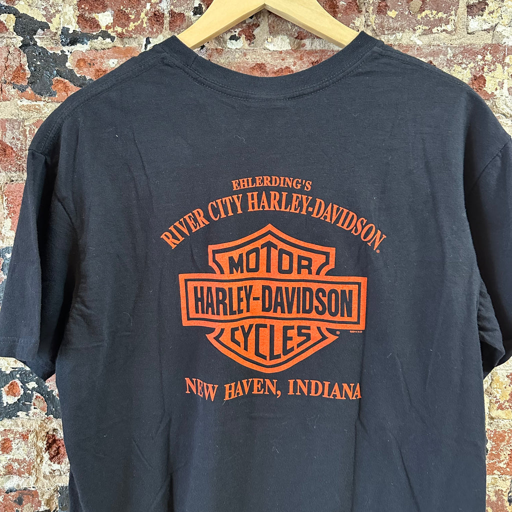 Harley Davidson T Shirt Mens Large Short Sleeve