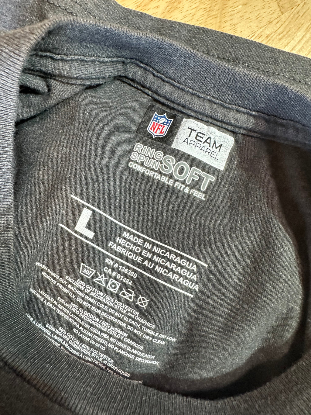 NFL Super Bowl LIII Mens Large S/S T-Shirt