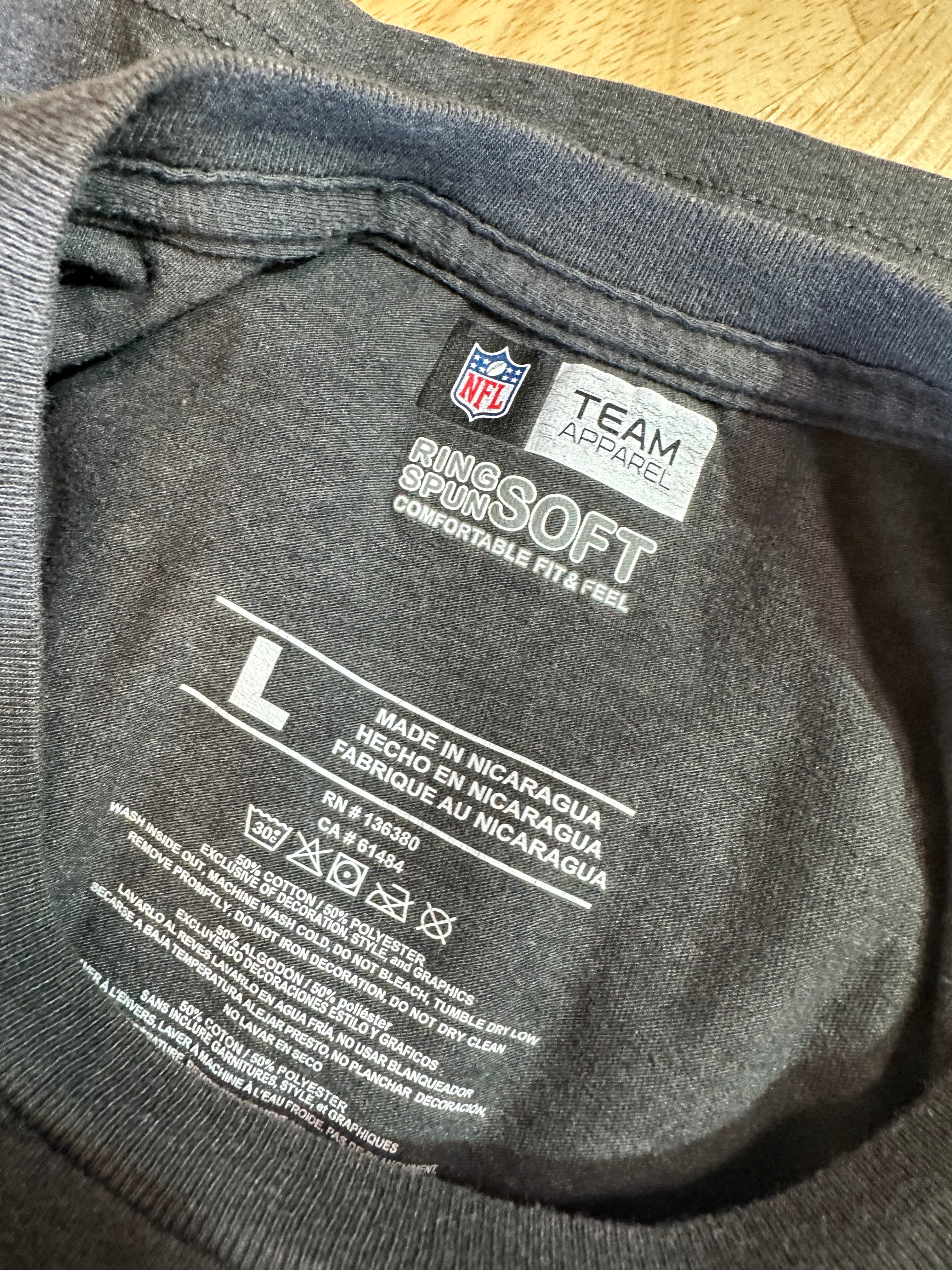 NFL Super Bowl LIII Mens Large S/S T-Shirt