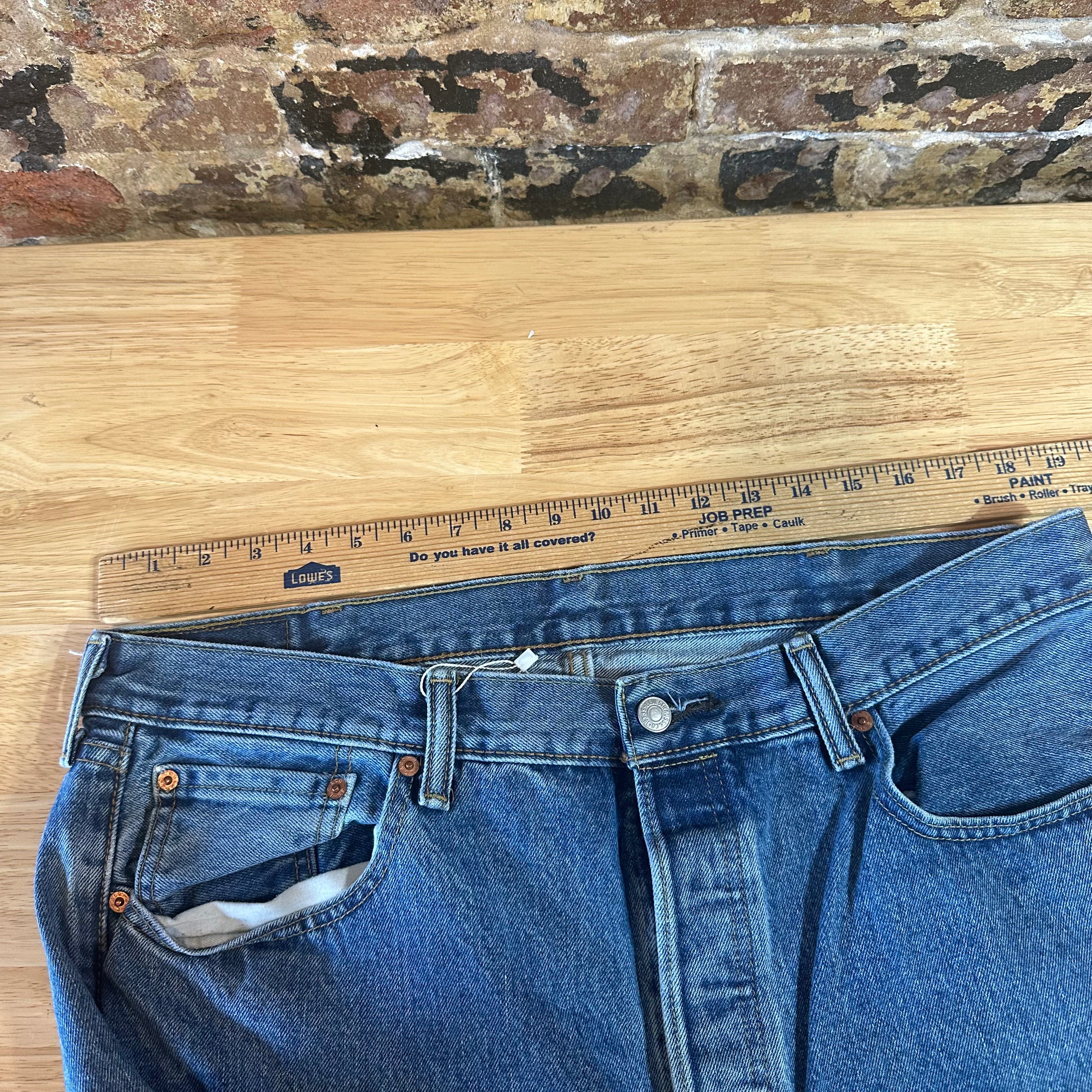Levi's 501 Mens 38x30 Blue Jeans