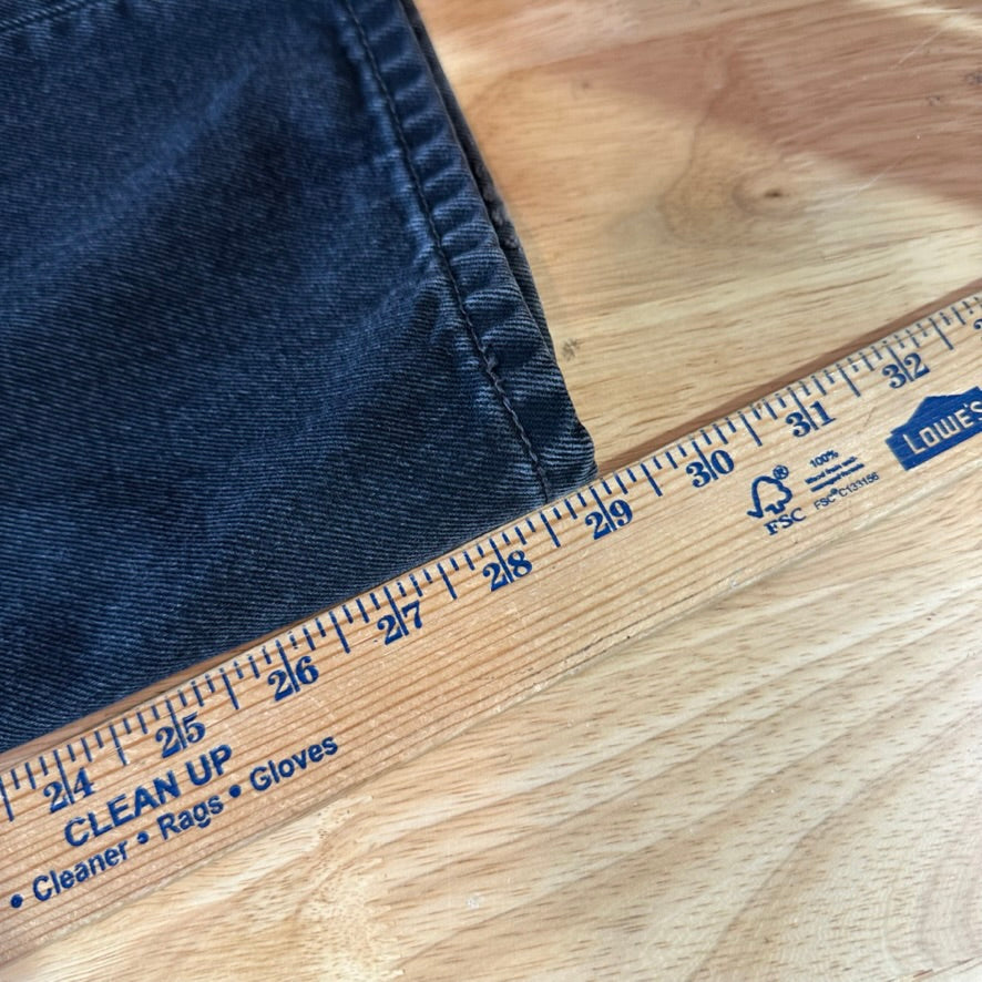 Levi's 550 Mens 36x30 Black Jeans