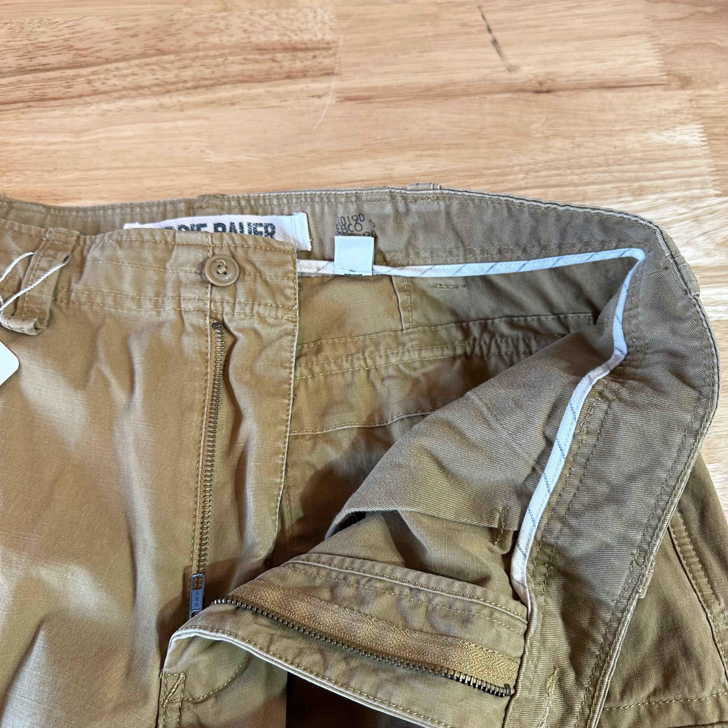 Eddie Bauer Mens 38x34 Tan Cargo Pants