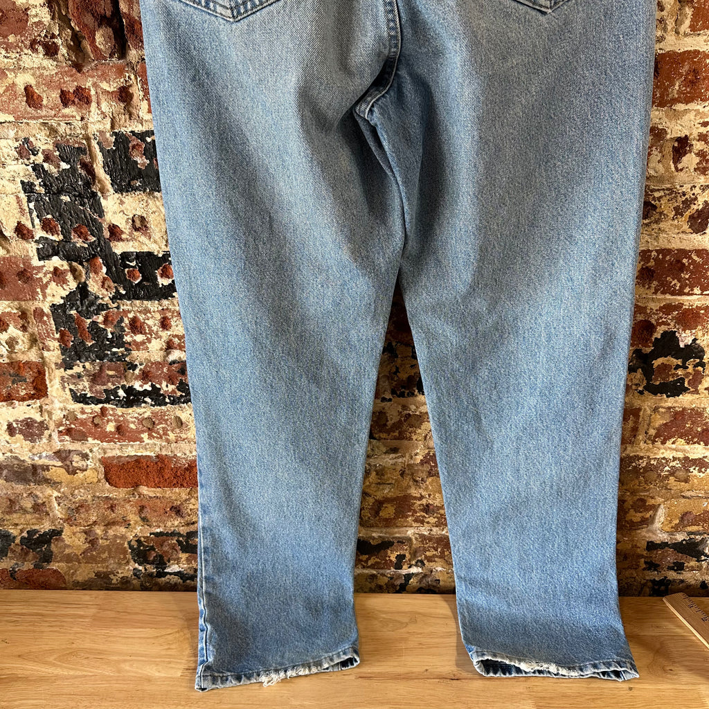 Carhartt Mens 36x34 Blue Jeans