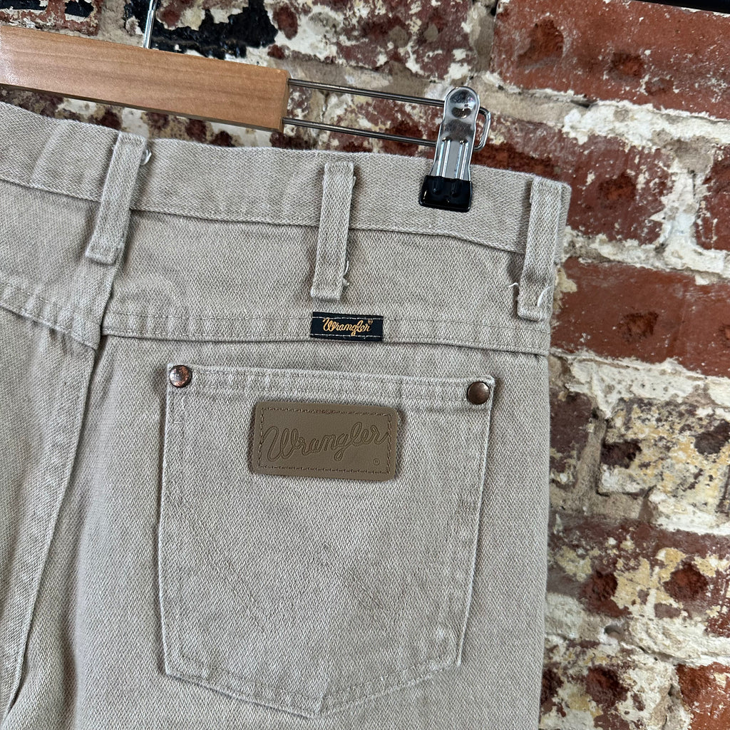 Wrangler Mens 32x34 Tan Jeans