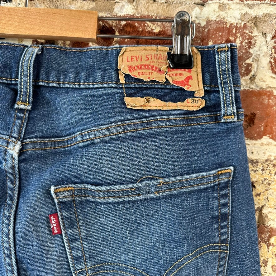 Levi's Tapered Leg Blue Jeans Mens Size 34x34 Levis