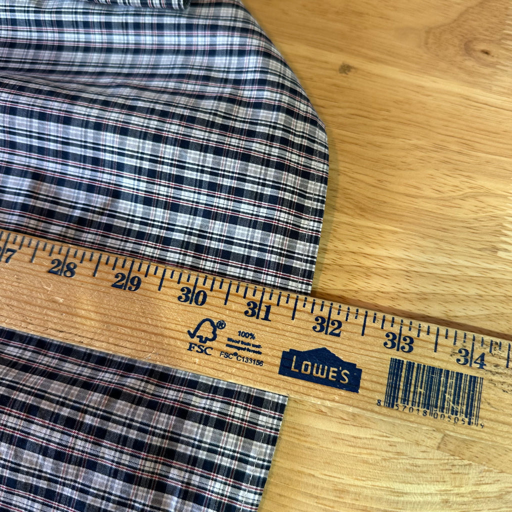 Ariat Pro Shirt Mens Large Button Down plaid Western Cowboy Rodeo long sleeve