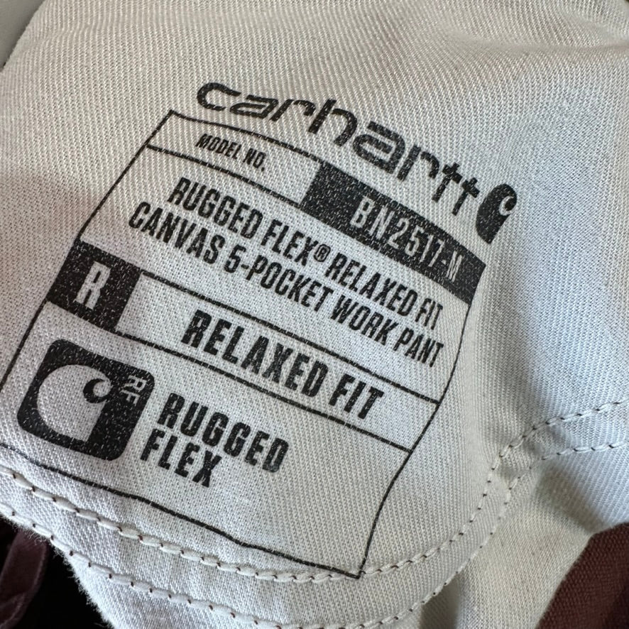 Carhartt Mens 38x34 Red Pants