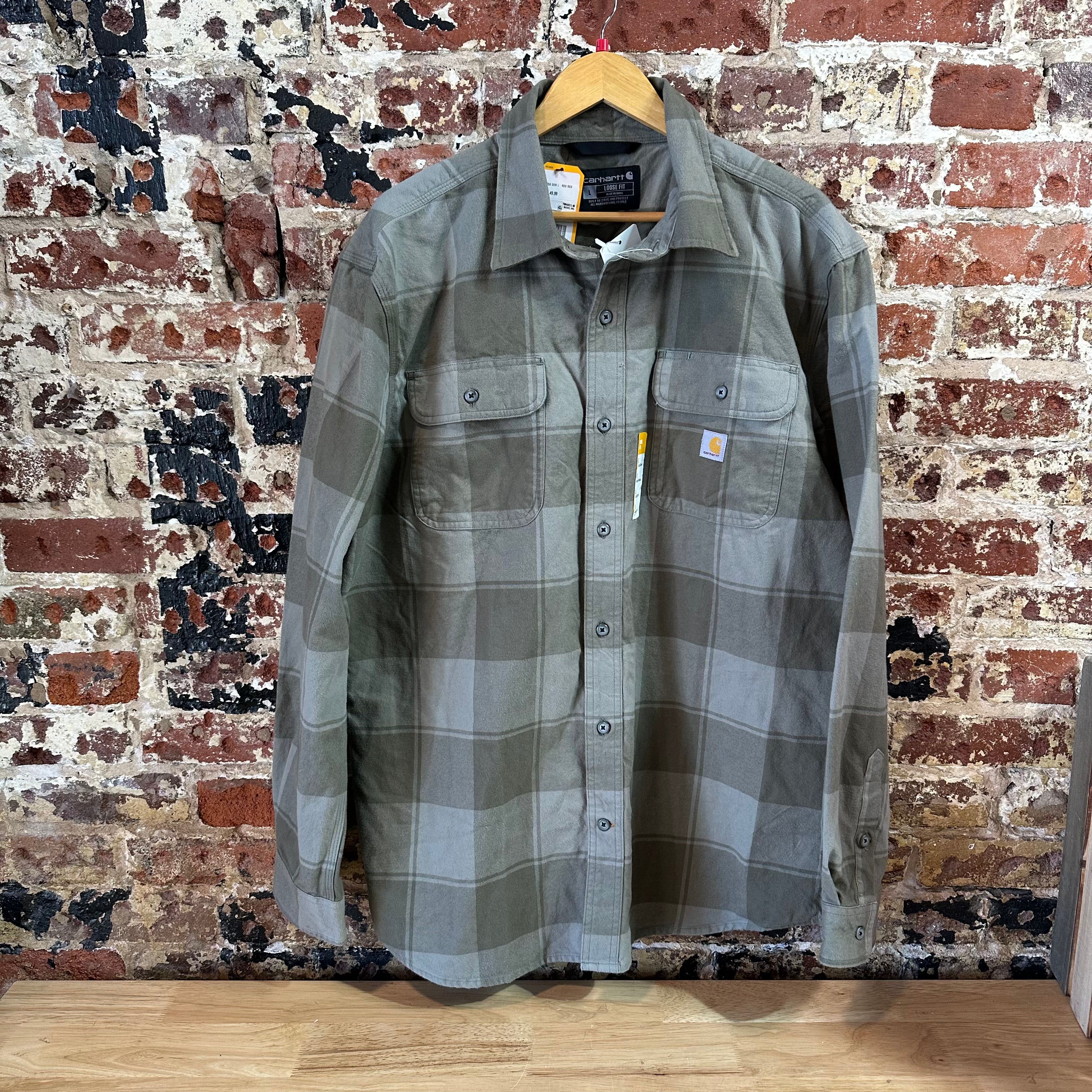 Carhartt Mens Large Flannel Shirt NEW