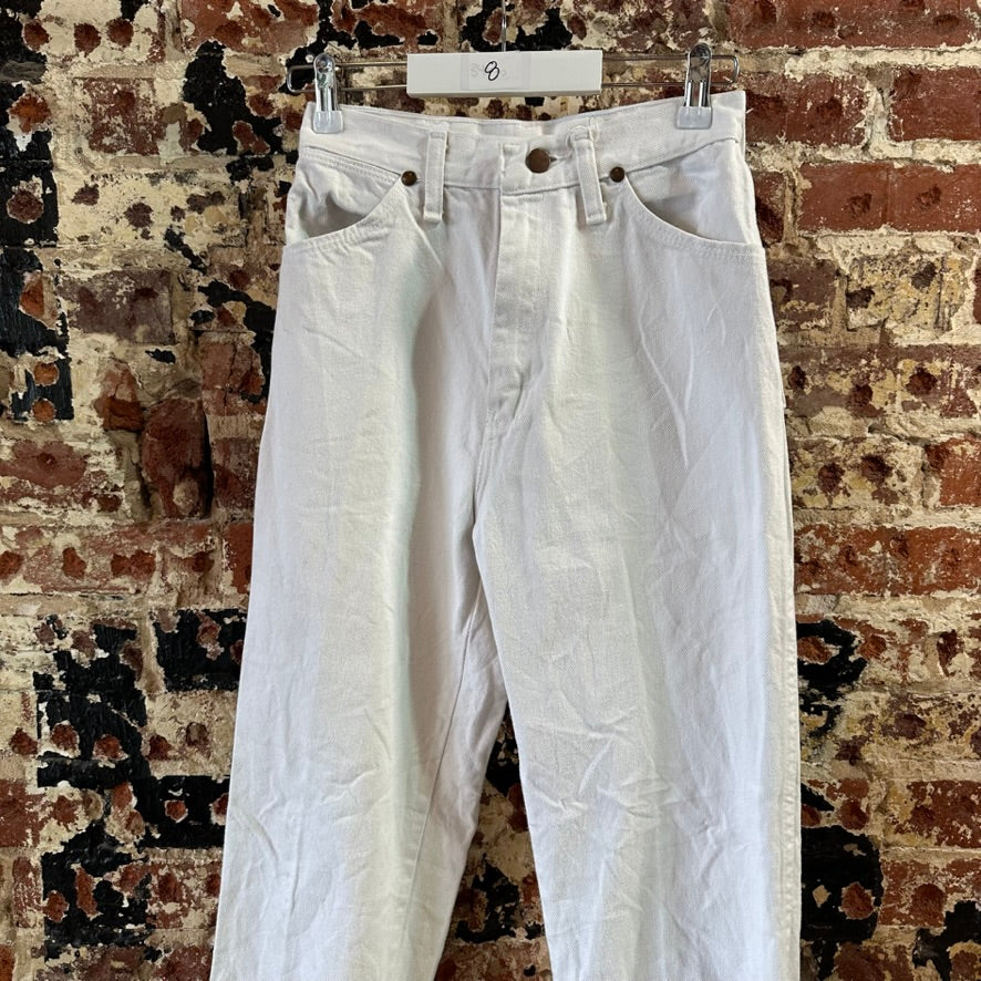 Wrangler Womens 8 White Jeans