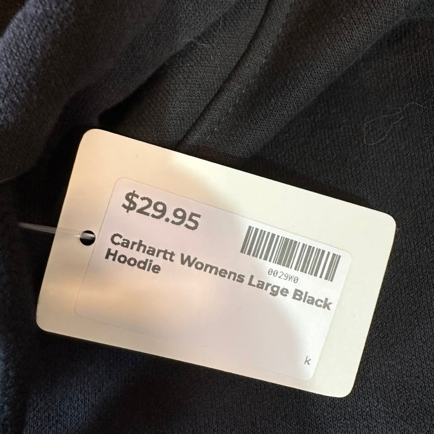 Carhartt Womens Large Black Hoodie