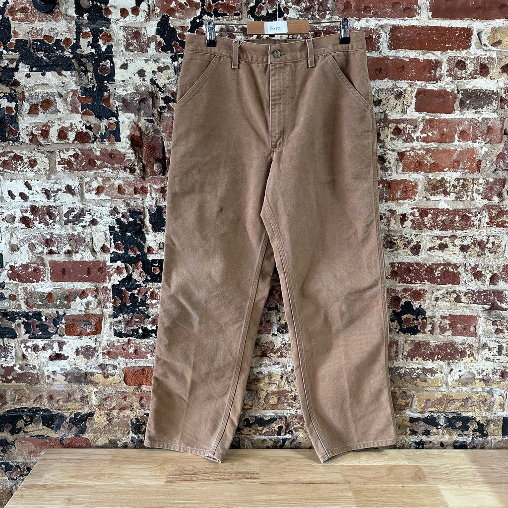 Vintage Carhartt B11 BRN Carpenter Pants 34x32 Brown Workwear 2006