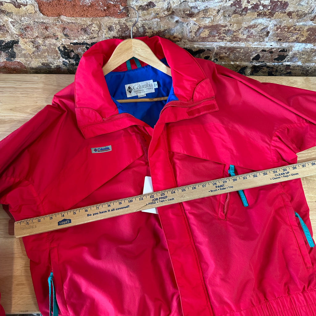 COLUMBIA Whirlibird Mens XL Winter Red Full Zip (no liner)