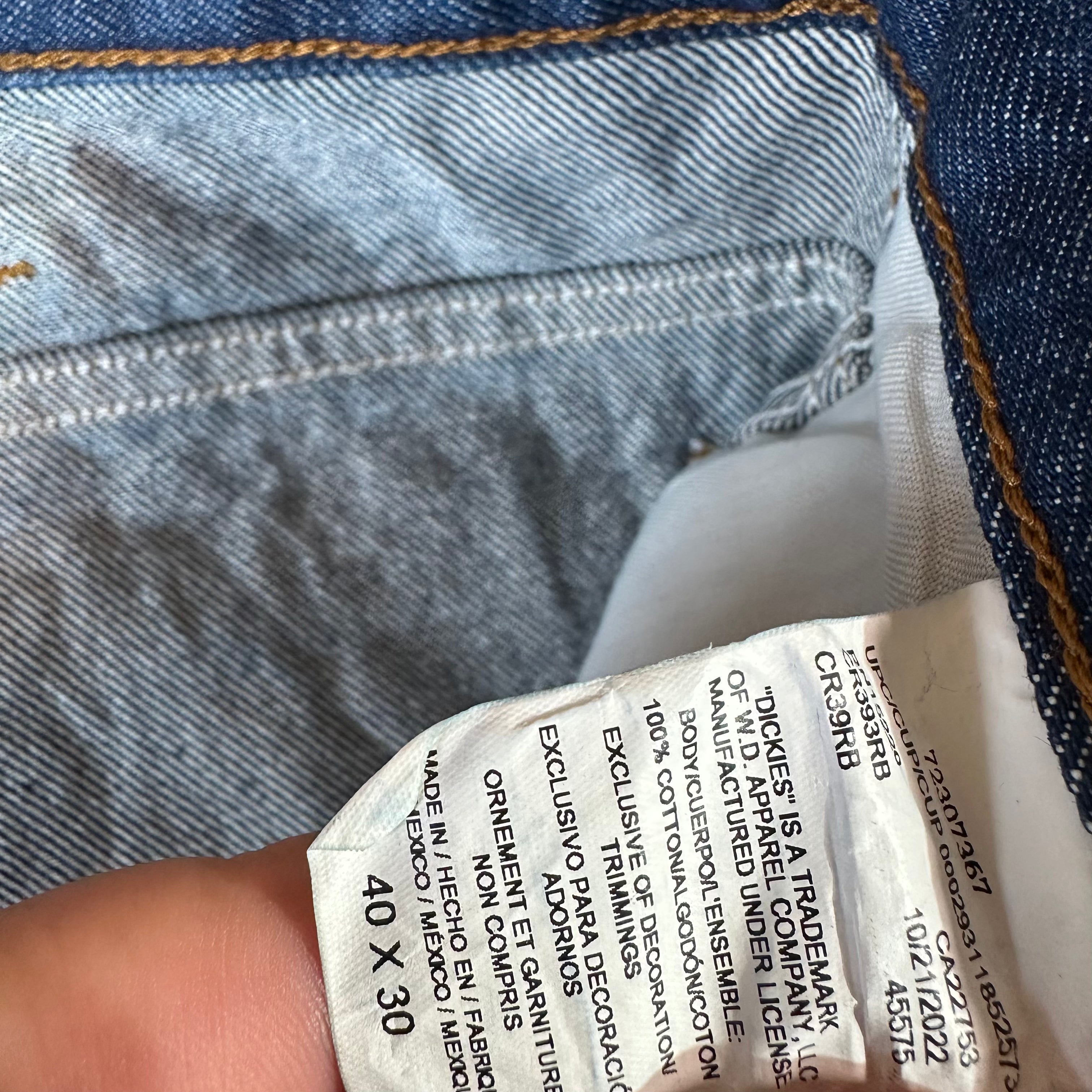 Dickies Mens Jeans Size 40x30 NEW