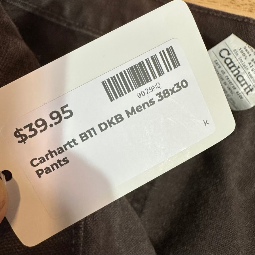 Carhartt B11 DKB Mens 38x30 Pants