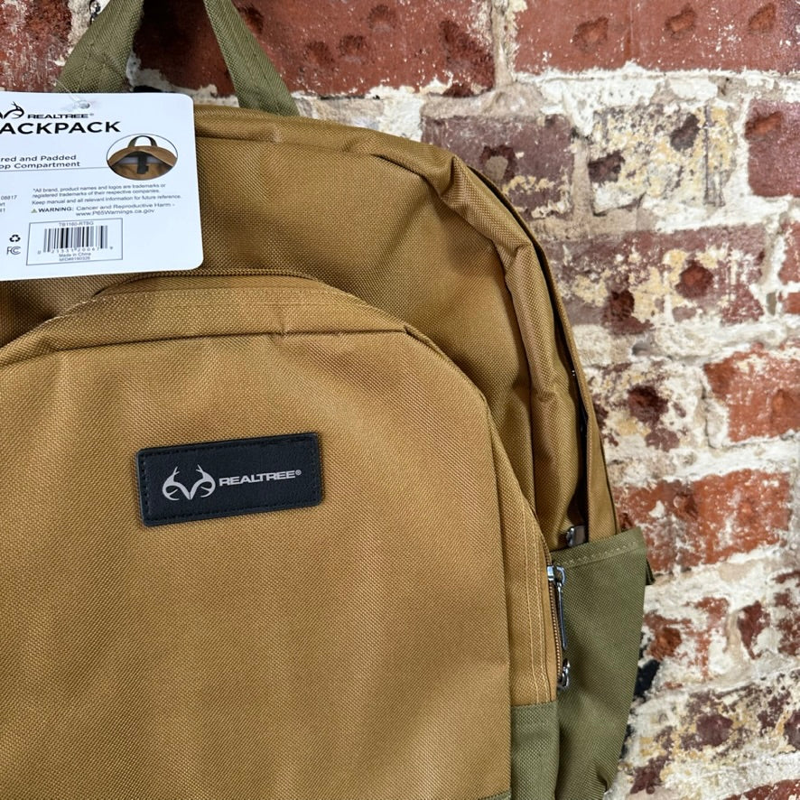 Realtree Brown Backpack