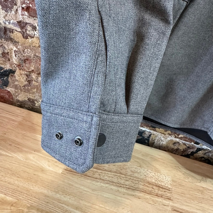 Carhartt Mens Large Gray Rain Defender Jacket