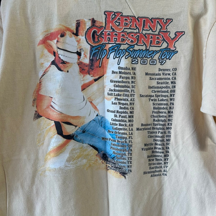 VTG Kenny Chesney T Shirt Size Large