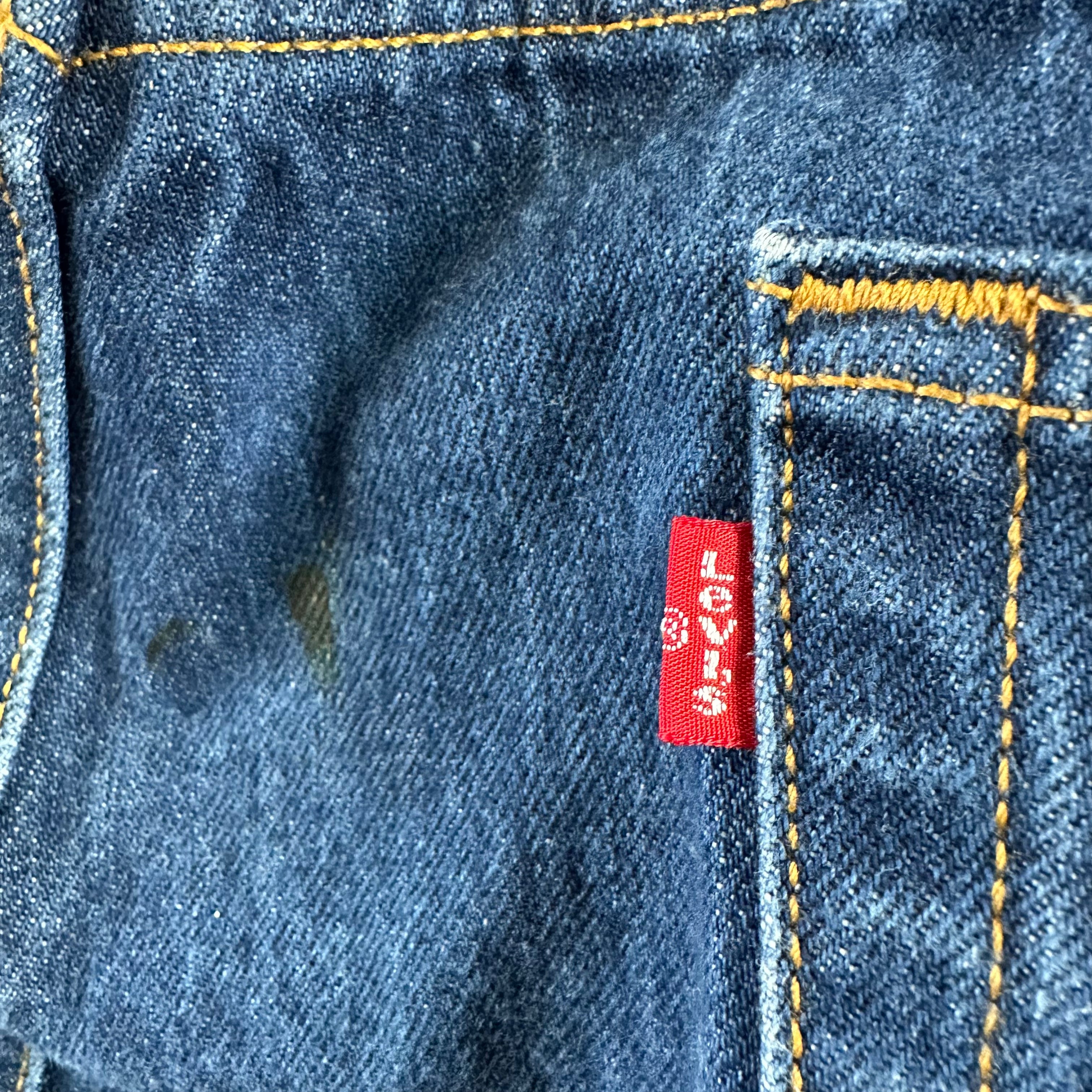 Levi's 501 Mens 44x30 Blue Jeans