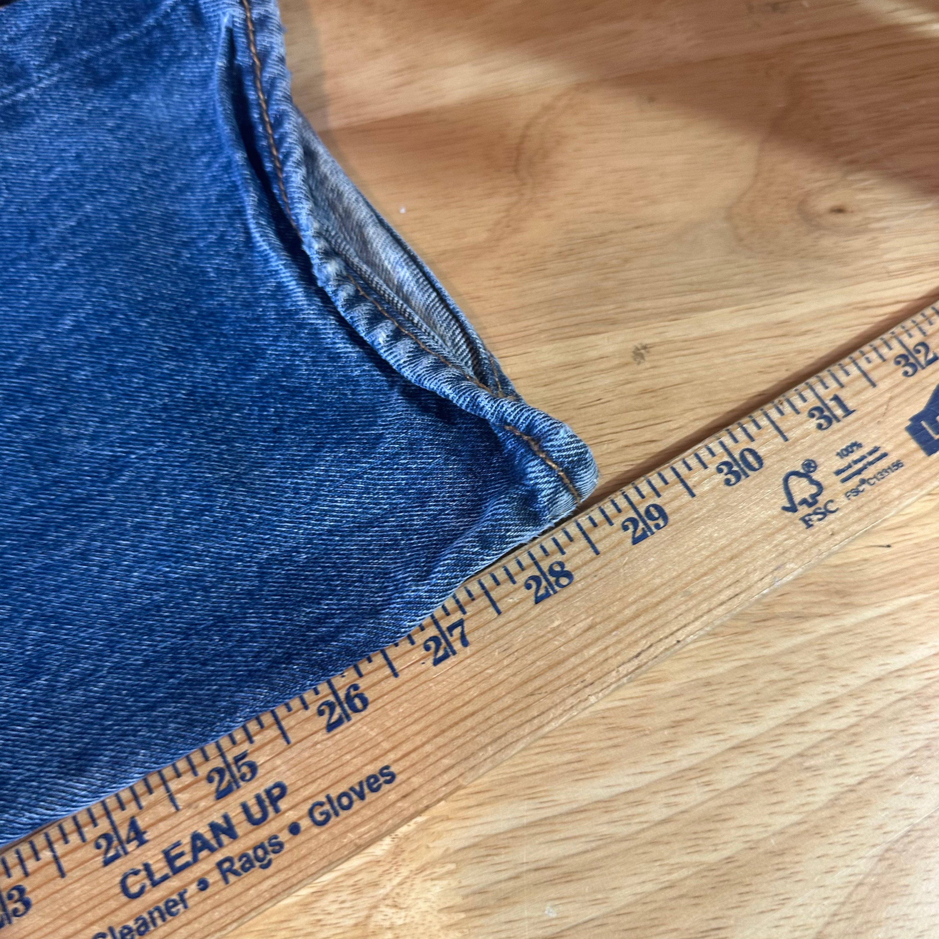 Levis 501 Mens 36x29 Blue Jeans