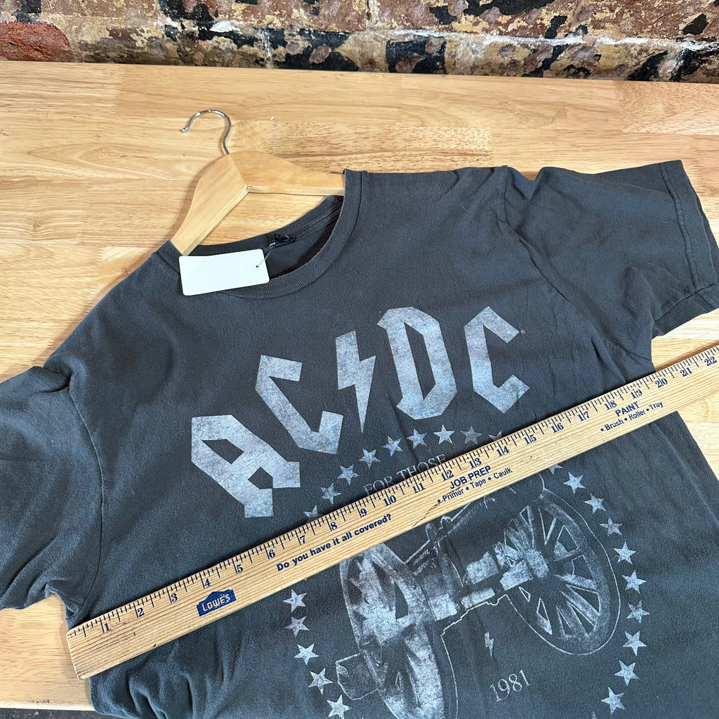 AC/DC Large Gray S/S T-Shirt