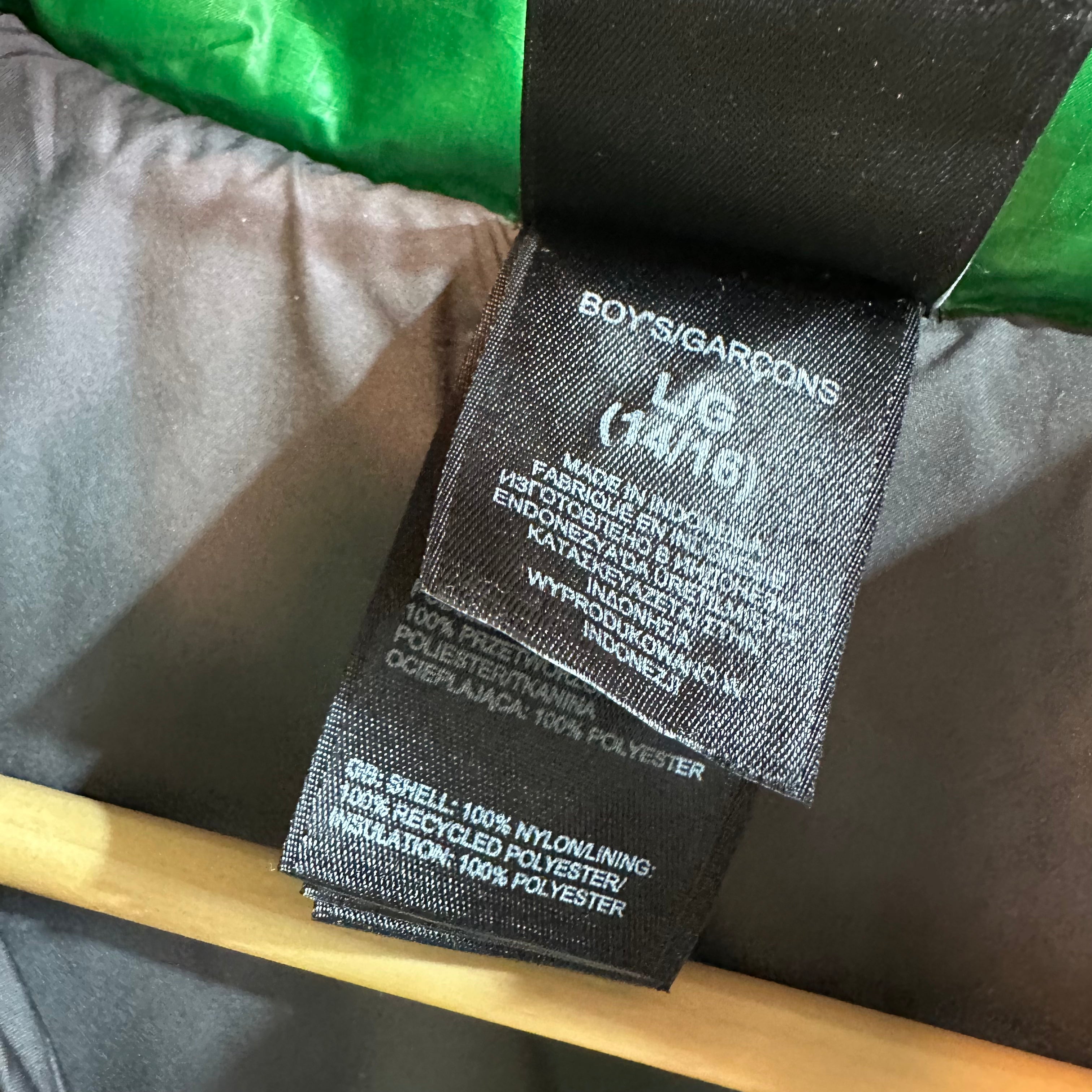 North Face Boys Large Green Jacket