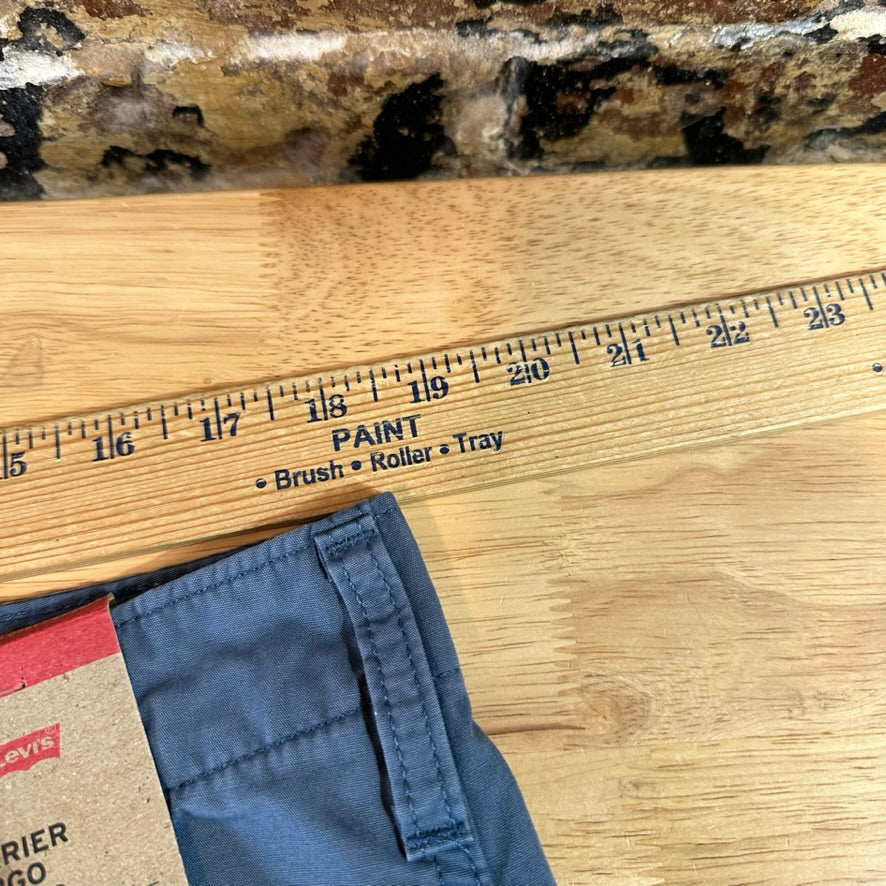 Levi's Shorts Mens 36 Cargo Blue Hiking Camping Levis NEW