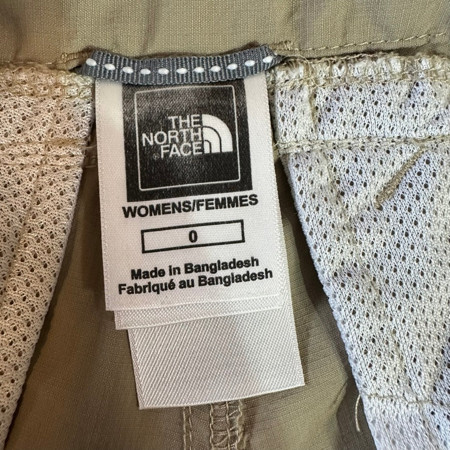 North Face Womens 0 Tan Capris