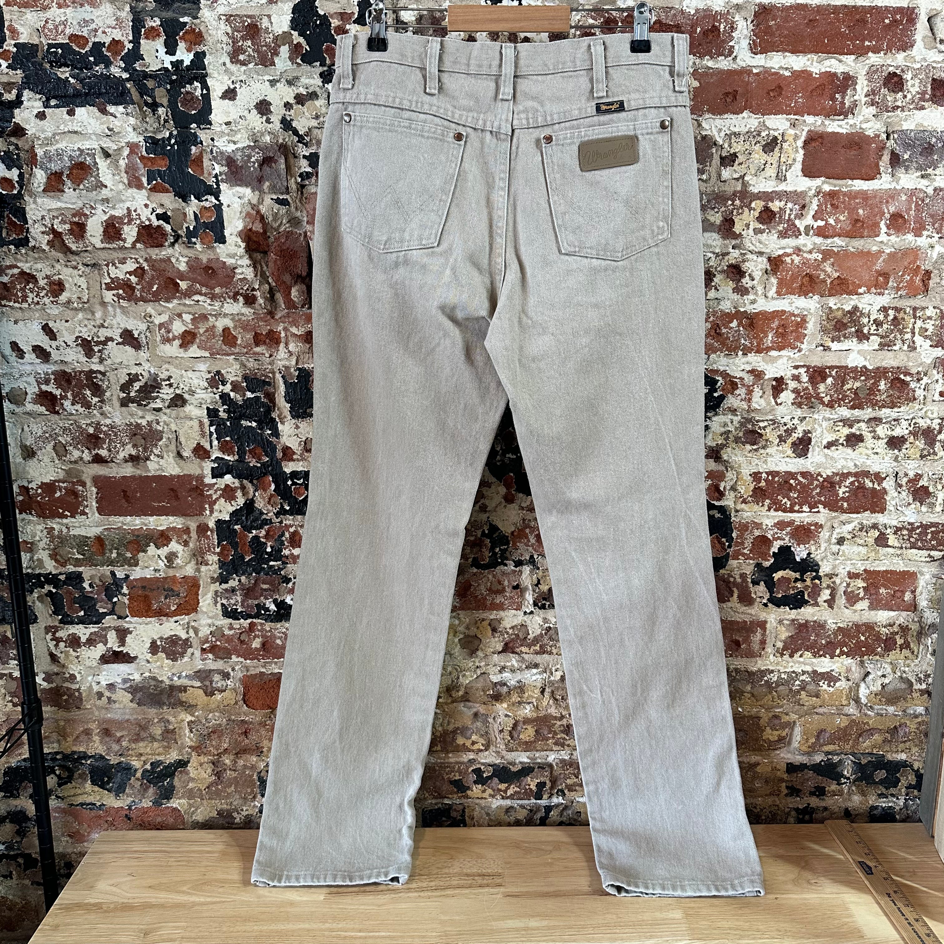 Wrangler Mens 32x34 Tan Jeans