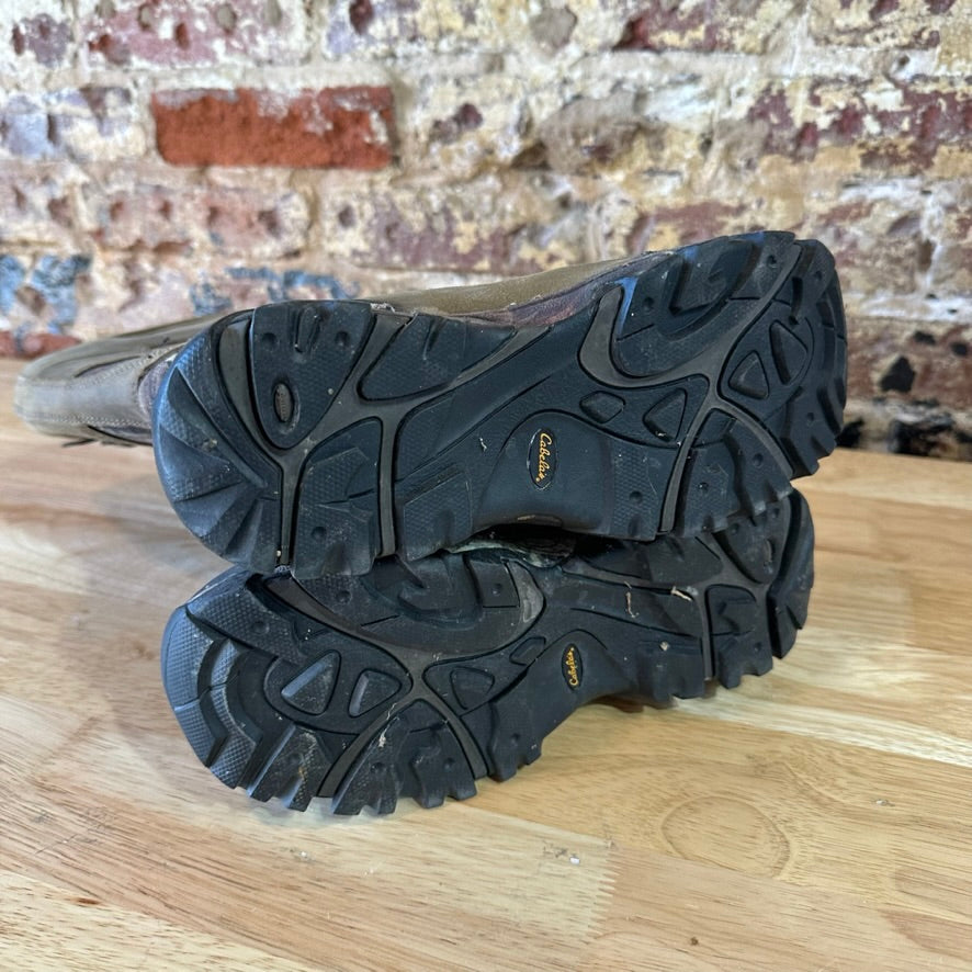 Cabela’s Camouflage Hunting Snake Boots Size 6.5 Green Camo