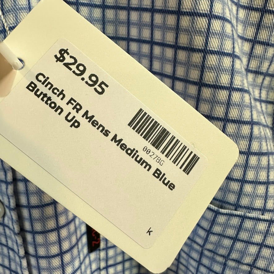 Cinch FR Mens Medium Button Up Shirt
