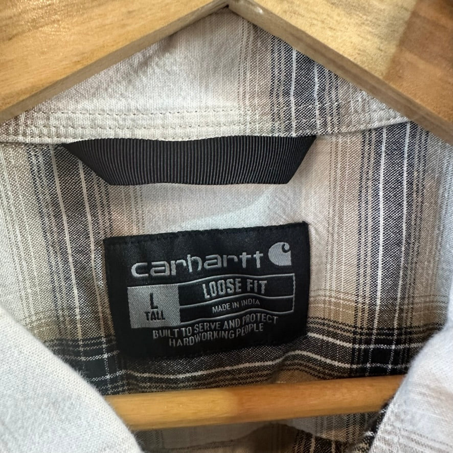 Carhartt Men's Large Tall Button Up Shirt