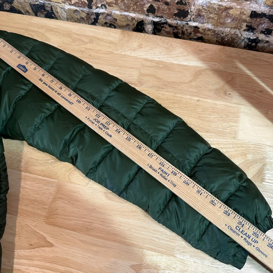 Marmot 800 Fill Men's Large Green Puffer Jacket