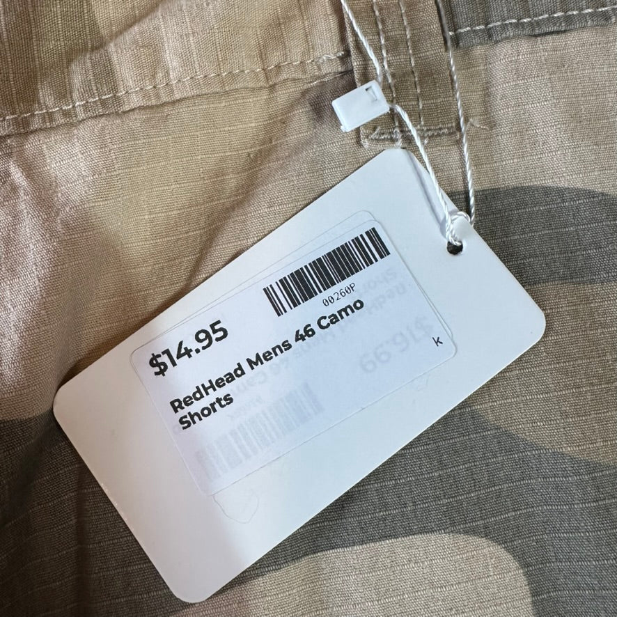 RedHead Mens 46 Cargo Camo Shorts