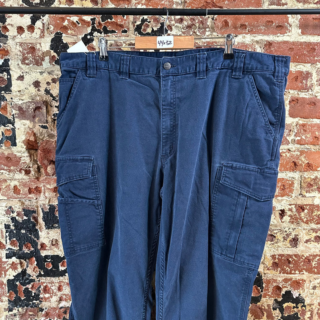 Carhartt Mens 44x32 Blue Pants