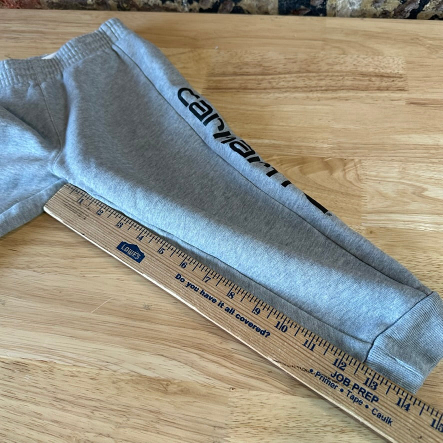Carhartt Boys 4T Gray Sweatpants
