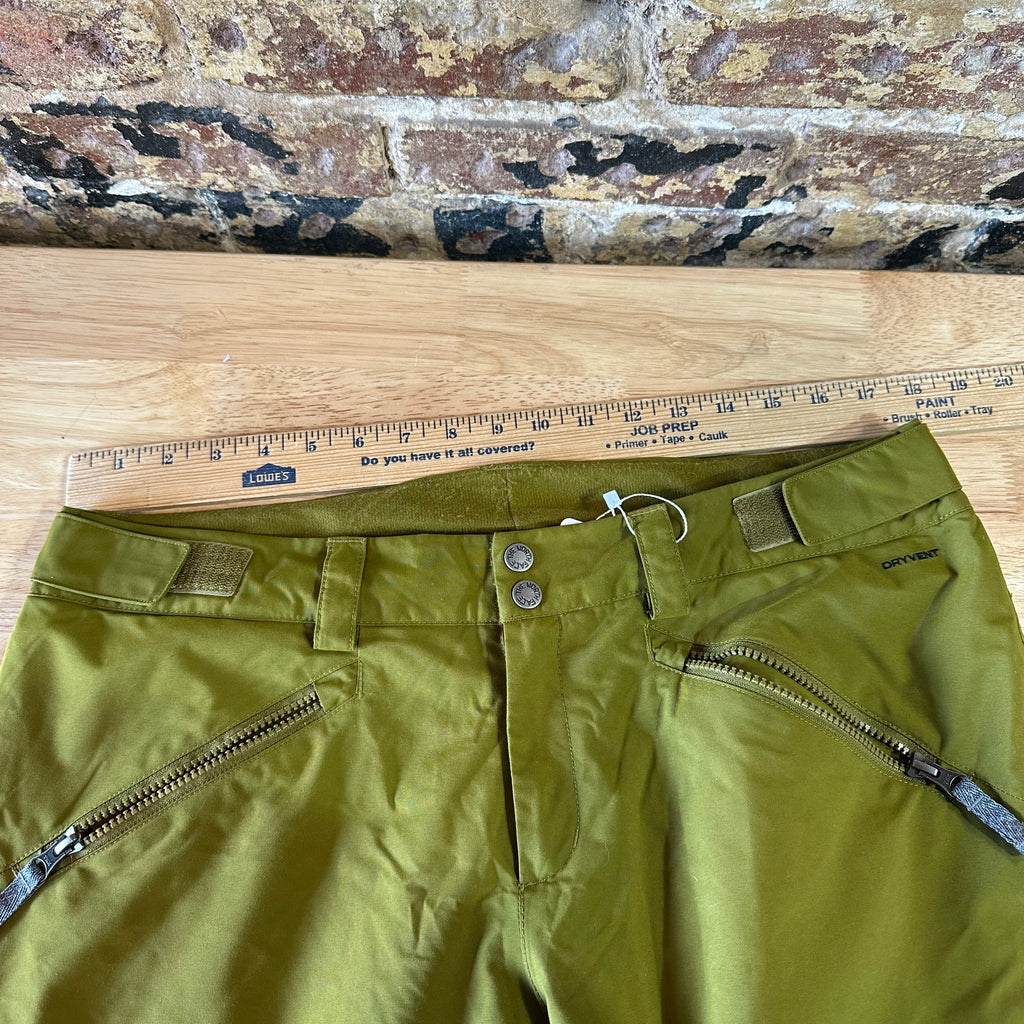 North Face Snow Pants Womens Large Ski Snowboard Insulated Winter Green