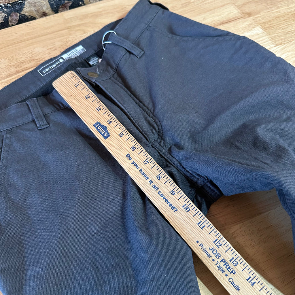 Carhartt Womens 8 Gray Lined Essential Pants NEW