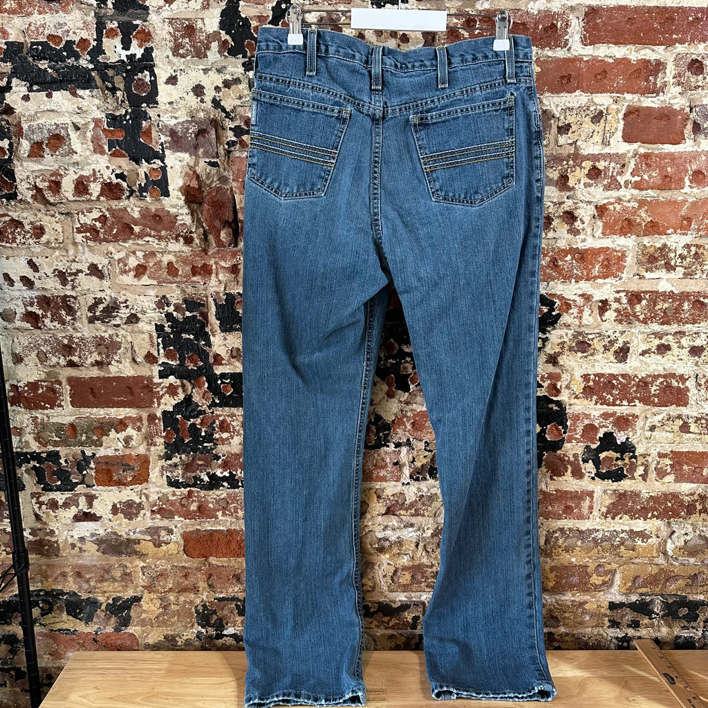 Cinch Mens 32x34 Blue Jeans *worn