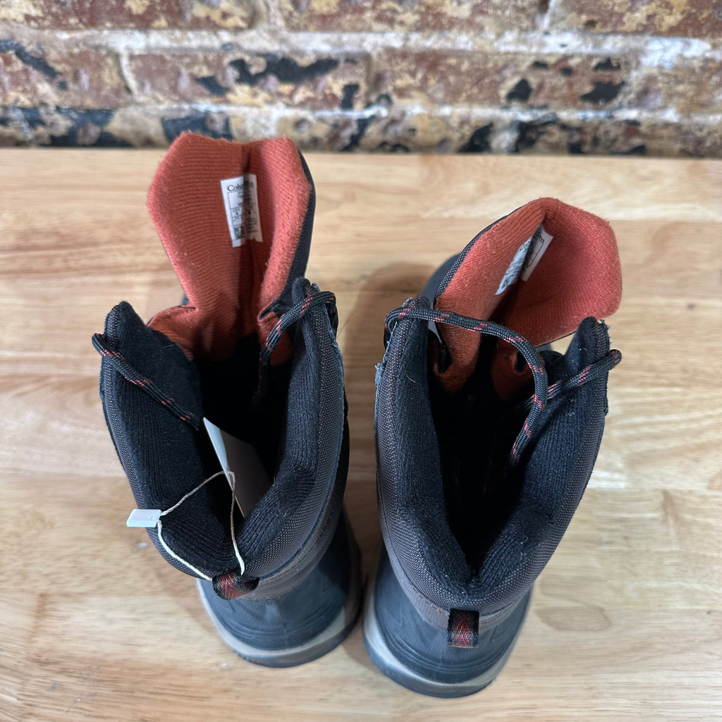 Columbia Bugaboot II Boots Mens Size 8 - Black, Brown Hiking Waterproof