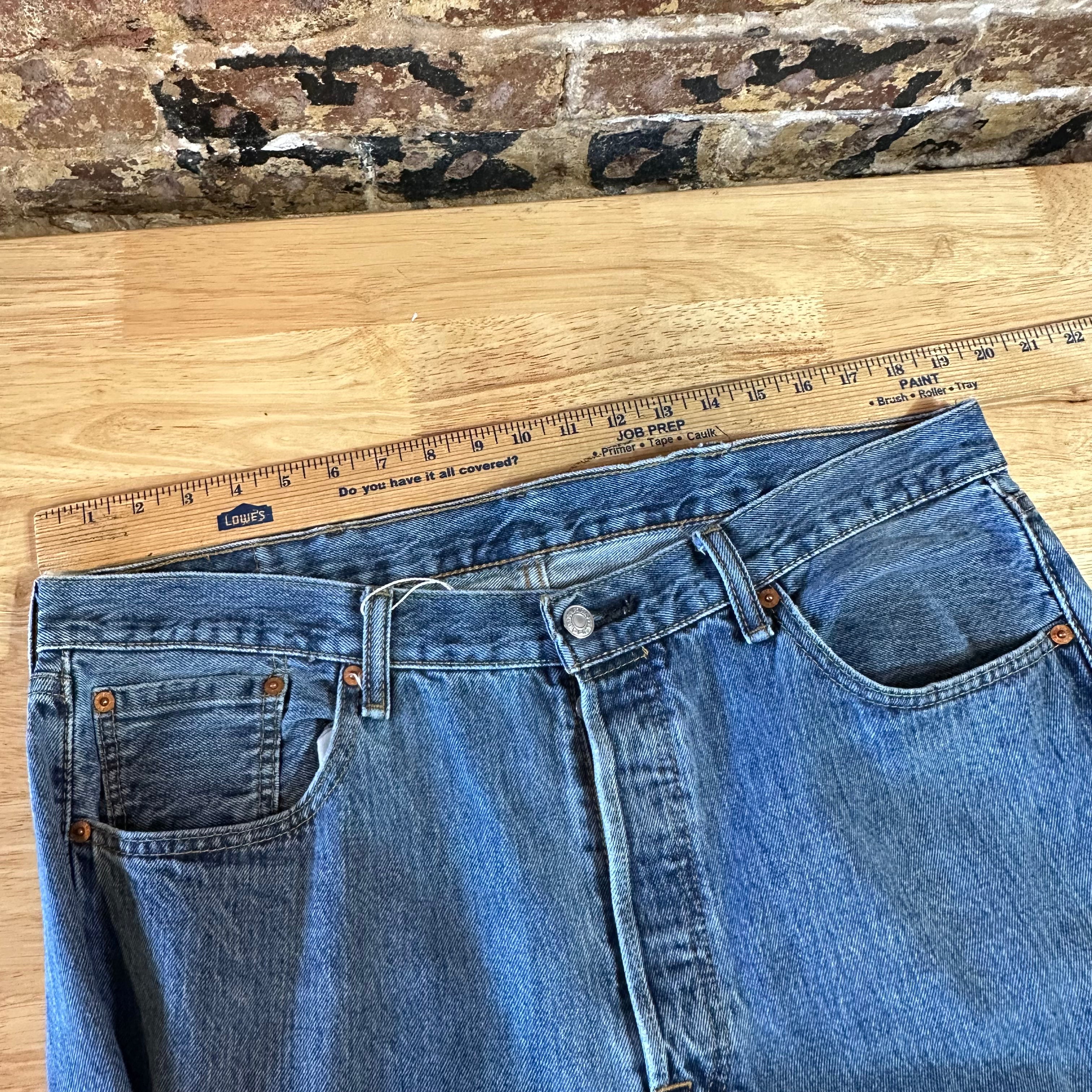 Levi's 501 Mens 38x34 Blue Jeans